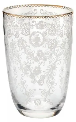 Produktbild von Pip Studio Longdrinkglas Floral Glas Klar (400ml)