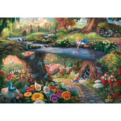 Produktbild von Schmidt Spiele Alice im Wunderland, 1000 Stück(e), Cartoons, 12 Jahr(e)