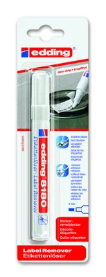 Zdjęcie produktu dla Edding 4-8180-1-4 8180 Marker do usuwania etykiet - końcówka 4 mm, bezbarwny