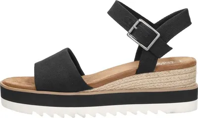 Produktbild von TOMS Diana Sandalen Touwzool - Zwart - Maat 43.5