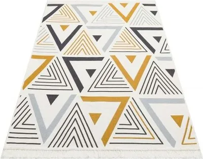 Obrázek produktu pro Kelim Arya 18 yellow-grey (80x150 cm)