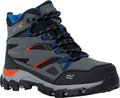 Produktbild von Regatta - Kinder Wanderstiefel "Holcombe III" RG11447 (34 EU) (Schwarz/Stahlfarben)