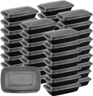 Productafbeelding van Diepvriescontainers, set van 40 stuks - 750 ml - BPA-vrij
