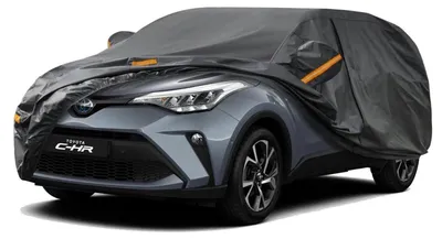Image de Housse de protection pour voiture, imperméable et respirante, pour Toyota C-HR (2016-2025), couleur noire
