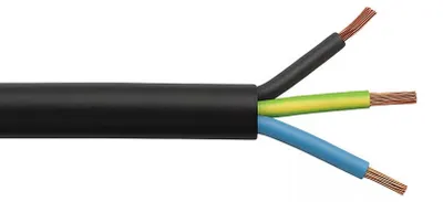 Productafbeelding van Rubberen kabel 3G2,5 mm² 450/750 V