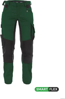 Produktbild von Dassy Stretch-Arbeitshose Dynax Damen 201001 PESCO41 Gr. 46-STANDARD flaschengrün/schwarz