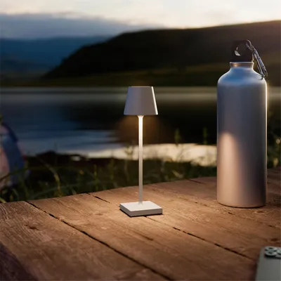 Productafbeelding van Sigor Akku-Tischlamp NUINDIE USB-C Pocket, 210 mm, nevelgrijs