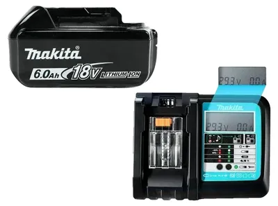Immagine prodotto di Batteria agli ioni di litio, 6000 mAh, compatibile con 18V, 6AX1 LEDCX1, 18V-a