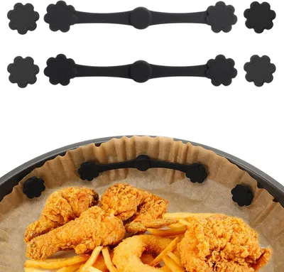 Produktbild von Silikonmagnet-Schnalle Set für Pergamentpapier für Heißluftfritteusen, 2 Stück
