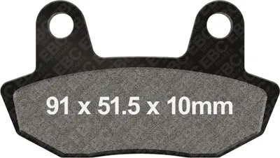 Imagen del producto de EBC Brakes FA090: Juego de pastillas de freno para motocicletas HONDA CB (CB 550 -)