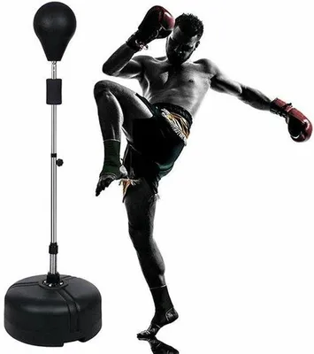 Productafbeelding van Famanu verstelbare stootzak – voor fitness en bokstraining (120-160 cm)