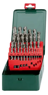 METABO Bohrerset HSS-G 25-teilig 1-13 mm Modell 627154000