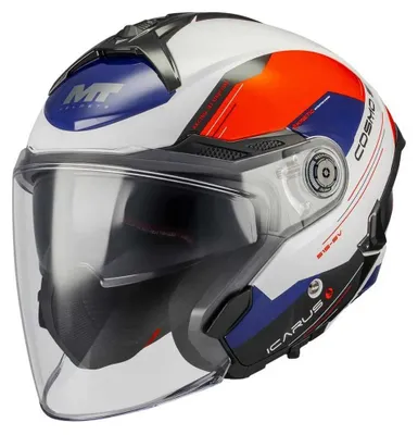 Obrázok produktu pre Mt Helmets Cosmo Sv Icarus Jethelm Biela L Biela L