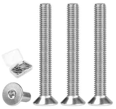 Productafbeelding van Set van 20 RVS Senkkopfschroeven M5x40mm met Innensechskant