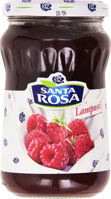 Produktbild von 6x Santa Rosa Lamponi Italienische Himbeermarmelade 350g Konfitüren Marmelade
