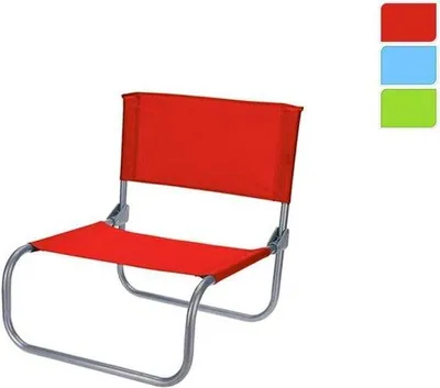 Image de Chaise de plage, pliable, multicolore, unisexe, adultes, taille unique