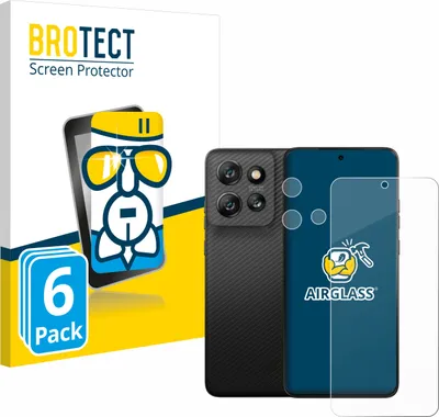 Produktbild von 6x BROTECT Schutzglas für Motorola ThinkPhone 25 (Display+Kamera) Schutzfolie Panzer Folie Glas Display Schutz klar