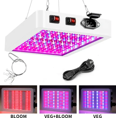 Produktbild von 312 LED Pflanzenlampe Grow Lampe Vollspektrum Zimmerpflanzen Wachstumslampe Pflanzenlicht