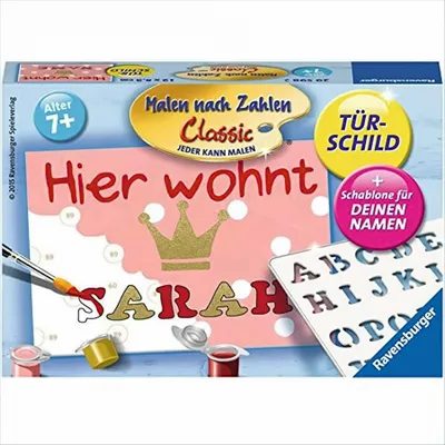 Produktbild von Ravensburger 29598 Türschild Prinzessin