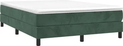 Produktbild von Boxspringbettgestell Dunkelgrün 140x200 cm Samt
