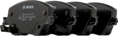 Produktbild von BOSCH Bremsbeläge Satz Vorne für FIAT TIPO Kombi (356) 0 986 495 392