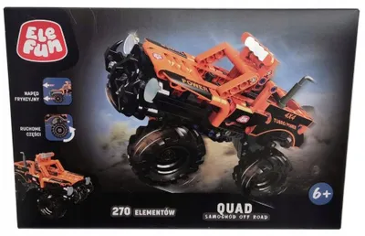 Image de Elefun QUAD 270 Éléments Blocs de Construction Aventure
