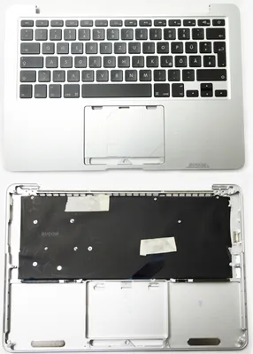 Produktbild von Macbook Pro Retina Palmrest TopCase 13" A1425 DE Tastatur mit Backlight