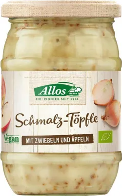 Produktbild von Allos Schmalz-Töpfle mit Zwiebeln und Äpfeln 250g