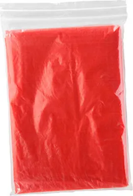 Produktbild von Stamina CB5601 | Raining Poncho Shaka Uni 127x102 cm - Farbe: Red 60 - Größe: 127 x 102 cm