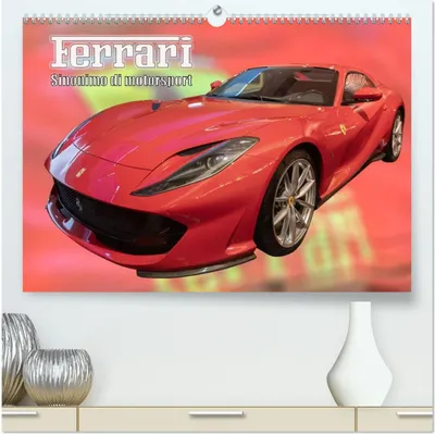 Produktbild von Ferrari - Synonym für Motorsport (hochwertiger Premium Wandkalender 2026 DIN A2 quer), Kunstdruck in Hochglanz