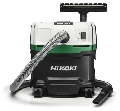Produktbild von HIKOKI RP200SLWAZ Nass- und Trockensauger, 1200 W, 20 L, L-Klasse Sauger