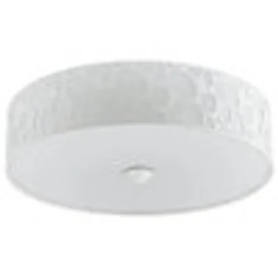 Produktbild von EGLO Deckenleuchte LED 1x18W Ø 42 cm Glas / Metall Deckenlampe weiß