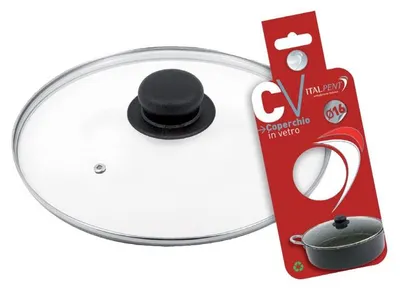 Obrázok produktu pre SKLENENÉ VIECKO S GOMBÍKOM Ø 16 cm