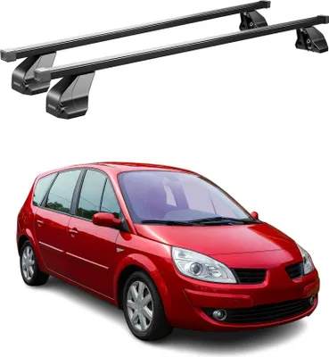 Zdjęcie produktu dla Poprzeczki Menabo do Renault Grand Scenic II 2003-2008 Czarne