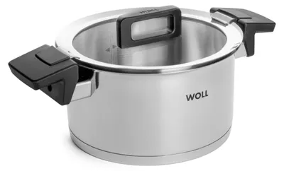 Kochtopf mit Deckel, Ø 20 cm, 3,4 l, Edelstahl, induktionsgeeignet