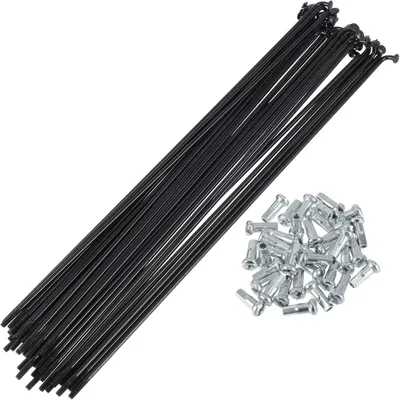 Imagen del producto de Radios para bicicleta, 219 mm, 36 unidades, acero, color , para aros de bicicleta