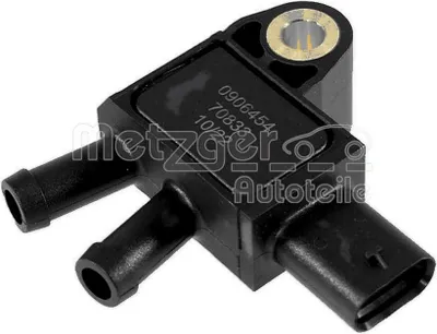 Produktbild von METZGER 0906454 Abgasdruck Differenzdrucksensor passend für MERCEDES-BENZ C-Klasse T-modell (S205) C-Klasse Limousine (W205) E-Klasse Limousine (W213)