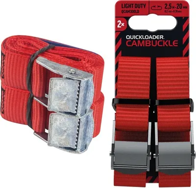 Obrázok produktu pre QUICKLOADER® Cambuckle 300 kg - 2,5 mx 20 mm - 2-pack