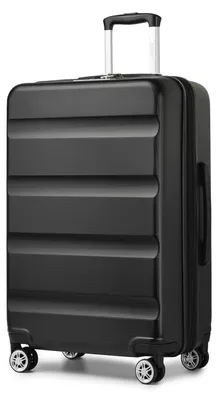 Immagine prodotto di Valigia da viaggio leggera con guscio rigido e serratura TSA, colore nero