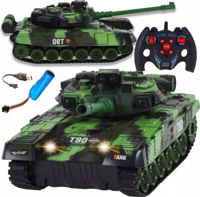 Immagine prodotto di Lolex | Carro armato grande - 12x13x33 cm - Torretta rotante - Effetti luminosi e sonori - Giocattolo militare