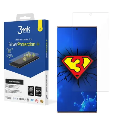 Produktbild von 3mk Display Antimikrobielle Schutzfolie SilverProtection+ für Samsung Galaxy Note 20 Ultra 5G 0,21mm Self-Heal