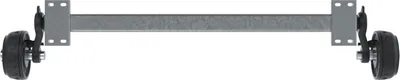 Produktbild von KNOTT VGB13 Achse 1350 kg 1500 mm für Bootsanhänger und Trailer