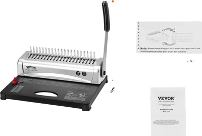 Image de Machine à relier, 21 trous Reliure, capacité 450 feuilles, 21 trous 450 feuilles