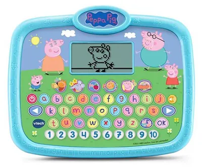 Produktbild von VTech Peppa Pig - Tablet, 2 Jahr(e), Sprachfunktion, Batterien erforderlich, AA, Synthetisch, Mehrfarbig