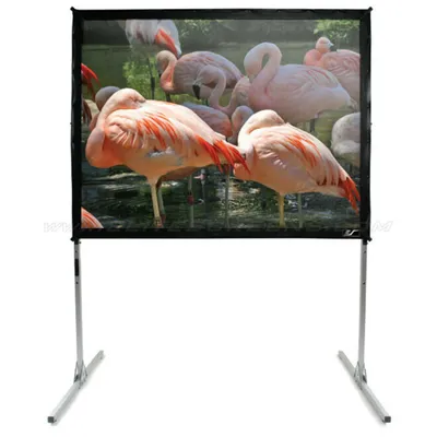 Produktbild von Elite Screens "QuickStand Q120V1" Faltrahmenleinwand mobil 243,8cm x 182,9cm (BxH) 4:3, Manuell, 3,05 m (120"), 2,44 m, 182,9 cm, 4:3