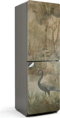 Obrázok produktu pre Vetvy s ovocím - Nálepka na chladničku - Nálepka na chladničku - Samolepiaca fólia na chladničku - Kuchynská dekorácia - 60x190 cm