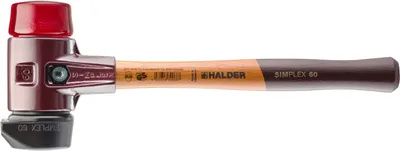 Image de Halder SIMPLEX 3026.260 Soft-face hammer Ergonomic handle, Hard, Semihard 1500 g 405 mm 1 pc(s)