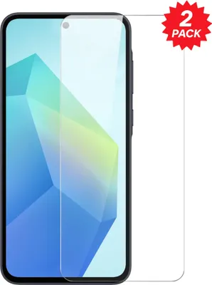 Immagine prodotto di Set di 2 vetri protettivi per Samsung Galaxy A57 / A37, vetro 9H da 0,26 mm, 2,5D
