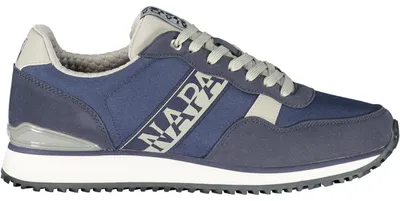 Image de Napapijri sneakers pour homme en polyuréthane bleu