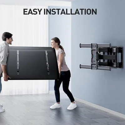 Produktbild von Famanu TV Wandhalterung drehbar und neigbar für 37-82 Zoll Fernseher - VESA 600 x 400 mm, bis 60 kg